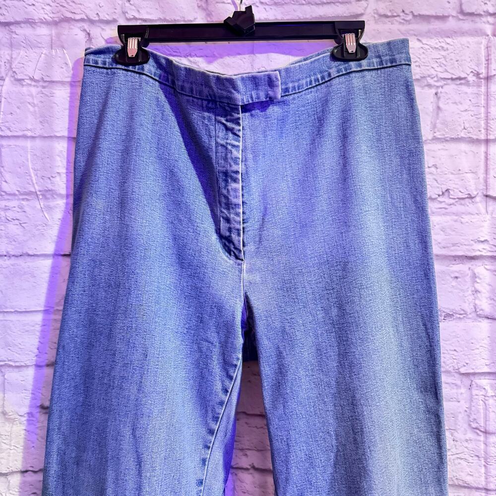 Ralph Lauren Old School Mom Jeans light blue SZ 14W